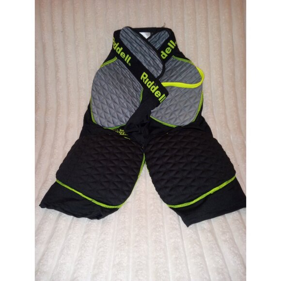 Riddell Power Amp Integrated Girdle Short, Black , Adult Mens Size Small - Picture 1 of 7